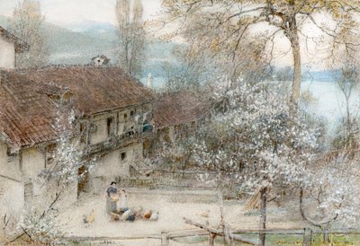 Baveno Lago Mayor de Albert Goodwin
