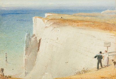 Beachy Head - La historia de los guardacostas de Albert Goodwin
