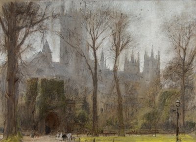 Canterbury, c.1860-c.1932 de Albert Goodwin