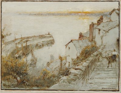 Clovelly de Albert Goodwin
