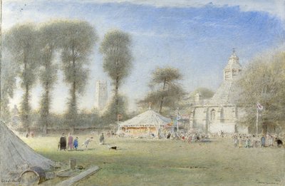 Glastonbury de Albert Goodwin
