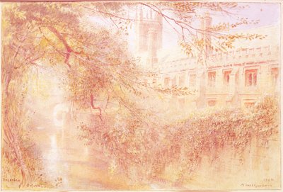 Magdalen College, Oxford de Albert Goodwin