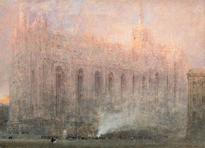 Catedral de Milán de Albert Goodwin