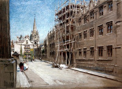 Oriel College, Oxford de Albert Goodwin