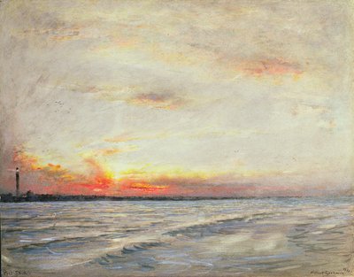 Puerto Said, Saida, Líbano de Albert Goodwin
