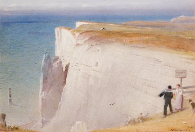 La Historia del Guardacostas, Beachy Head, 1908-09 de Albert Goodwin