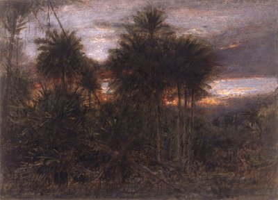La jungla, donde se mueven todas las bestias del bosque de Albert Goodwin