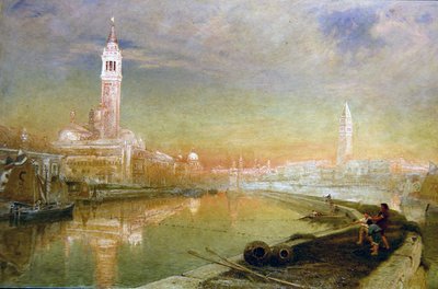 Venecia: Amanecer de verano de Albert Goodwin