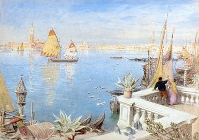 Venecia 1892 (acuarela) de Albert Goodwin