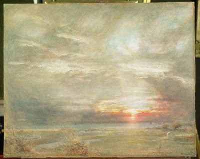 Venecia desde el Cementerio Hebreo de Albert Goodwin