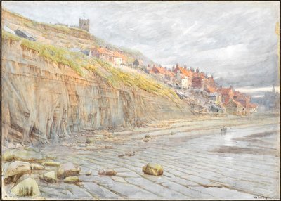 Whitby (acuarela con tinta) de Albert Goodwin