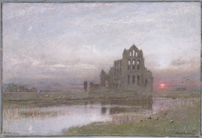 Abadía de Whitby de Albert Goodwin