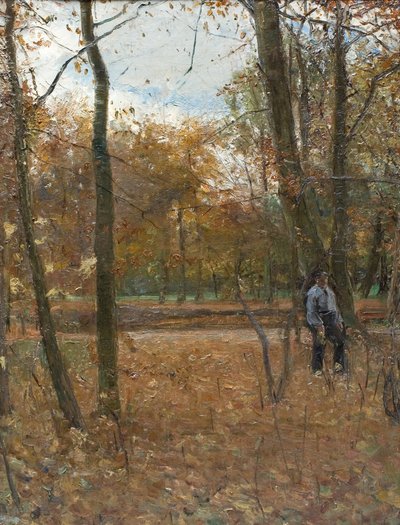 Otoño en Søndermarken de Albert Gottschalk
