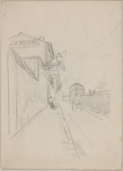 Una Calle Francesa de Albert Gottschalk