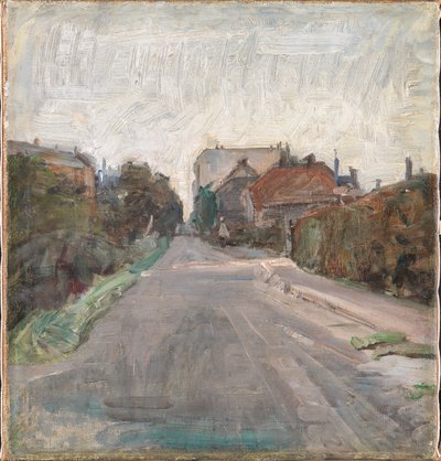 Calle. Afueras de Copenhague de Albert Gottschalk