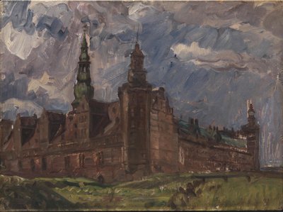 Kronborg visto desde el sureste de Albert Gottschalk