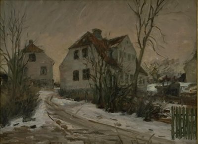 Día de Invierno en Lyngby de Albert Gottschalk