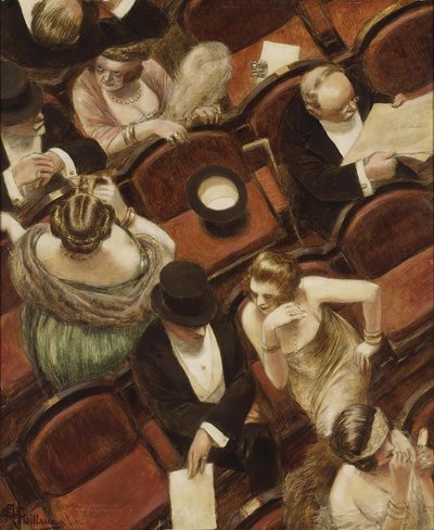 En el teatro de Albert Guillaume