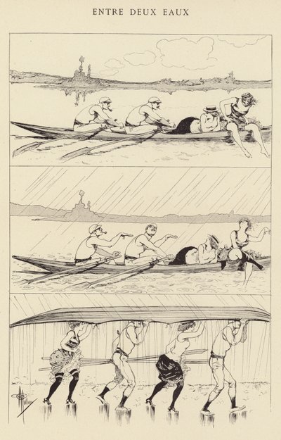 Entre dos aguas de Albert Guillaume