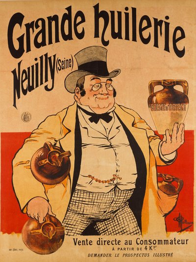 Grande huilerie - Neuilly Seine, c. 1895 de Albert Guillaume