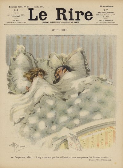 Ilustración para Le Rire de Albert Guillaume