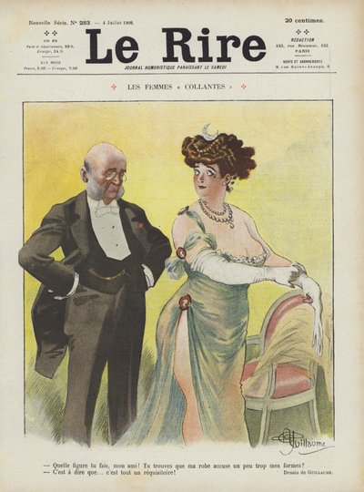 Ilustración para Le Rire de Albert Guillaume