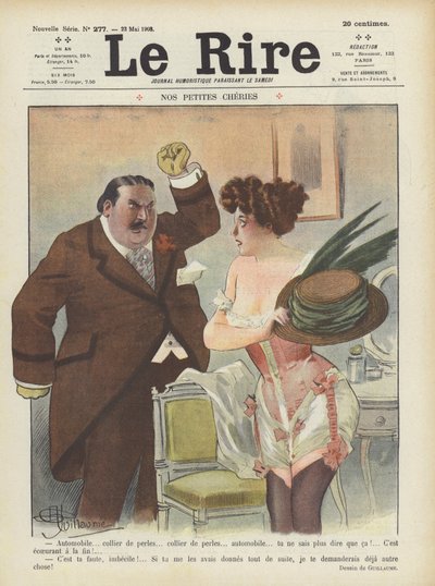 Ilustración para Le Rire de Albert Guillaume