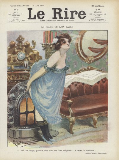 Ilustración para Le Rire de Albert Guillaume