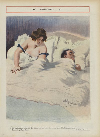 Ilustración para Le Rire de Albert Guillaume