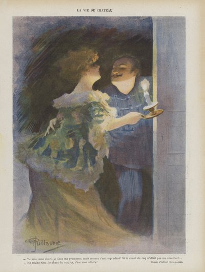 Ilustración para Le Rire de Albert Guillaume