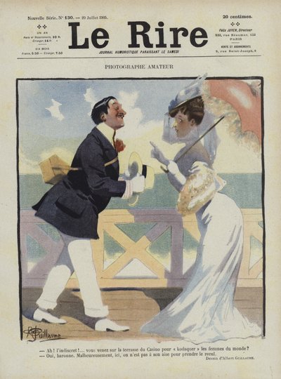 Ilustración para Le Rire de Albert Guillaume