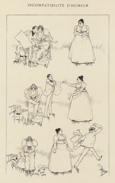 Incompatibilidad de humor de Albert Guillaume