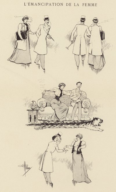 La Emancipación de la Mujer de Albert Guillaume