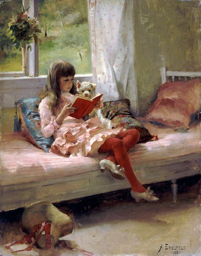 Buenos amigos, 1881 de Albert Gustaf Aristides Edelfelt
