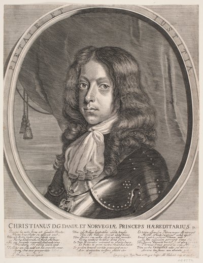 Christian V como príncipe heredero de Albert Haelwegh