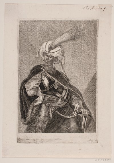 Un africano en armadura de Albert Haelwegh