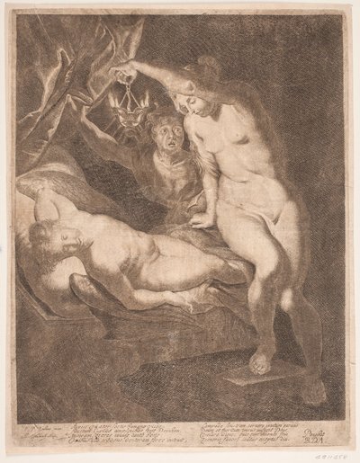 Psique y el Amor dormido de Albert Haelwegh