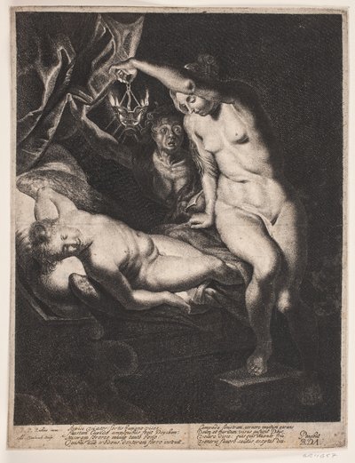 Psique y el Amor dormido de Albert Haelwegh