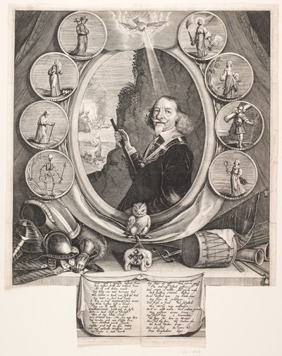 Wentzel Rothkirch. Ilustración para sermón fúnebre de Albert Haelwegh