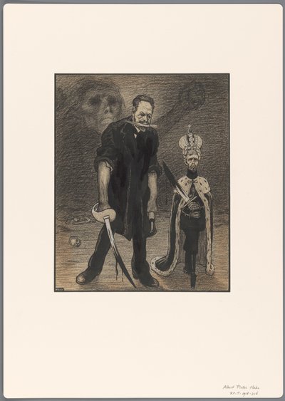 Proyecto de caricatura política: la Revolución Rusa de Albert Hahn (I)