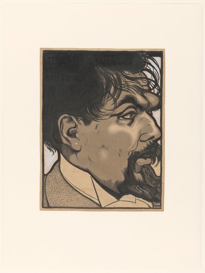 Retrato de Jan Toorop de Albert Hahn (I)