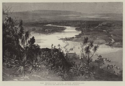 El río Endeavour, norte de Queensland de Albert Henry Fullwood