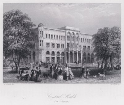 Halle Central, en Leipzig de Albert Henry Payne