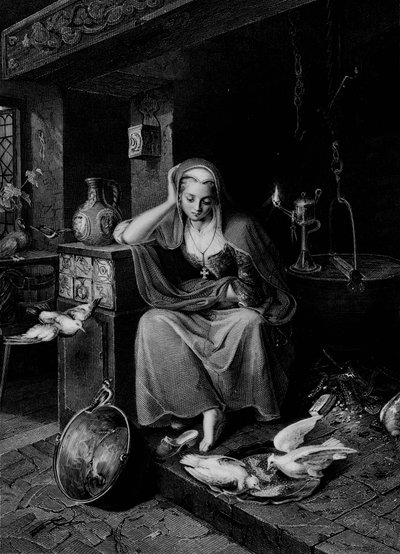 Cenicienta, c. 1850 de Albert Henry Payne