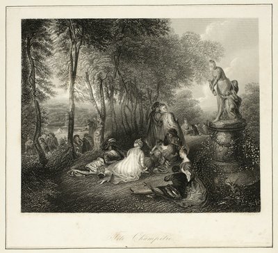 Fiesta del champán de Albert Henry Payne