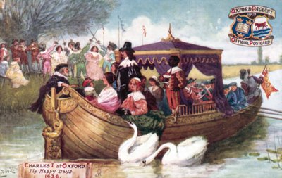 Carlos I en Oxford, Los Días Felices, 1636 de Albert Jnr. Ludovici