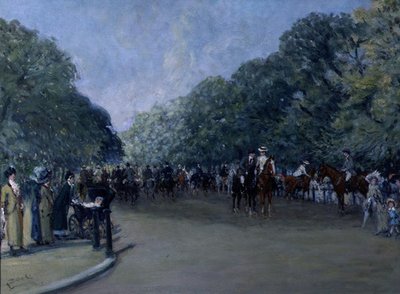 Rotten Row, Hyde Park de Albert Jnr. Ludovici