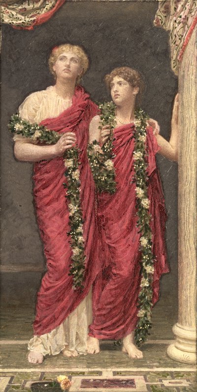 Una guirnalda de Albert Joseph Moore