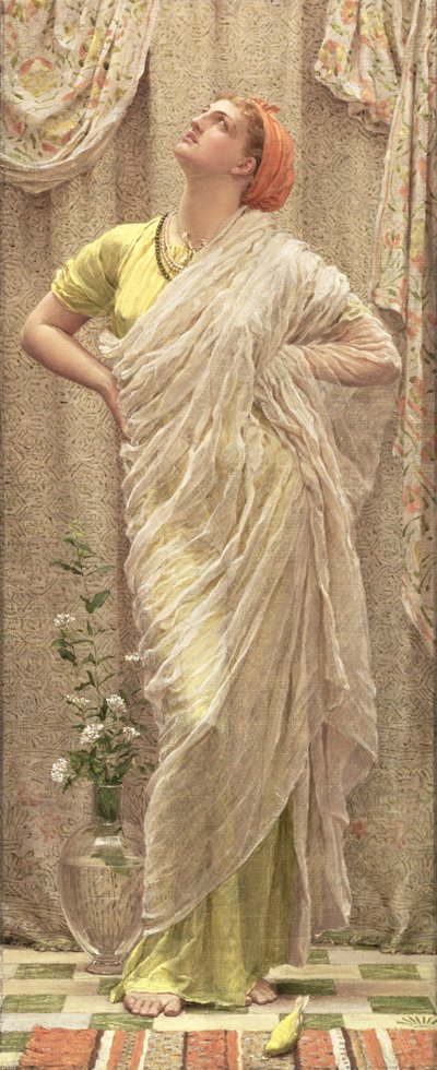 Pájaros del aire, c.1879 (óleo sobre lienzo) de Albert Joseph Moore