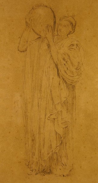 Niña con Jarra, c.1867 de Albert Joseph Moore
